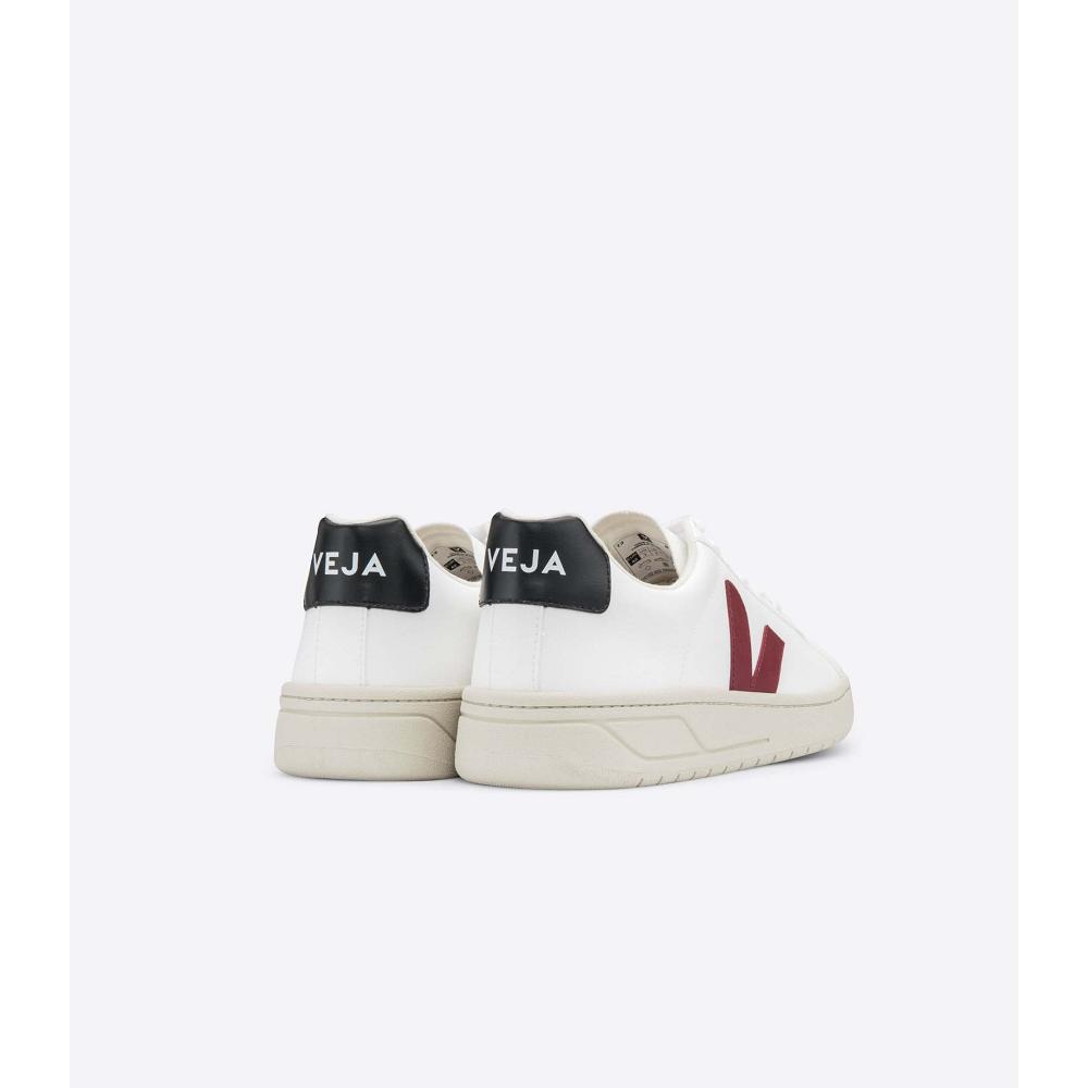 Veja URCA CWL Men's Shoes White/Red | NZ 272QMA